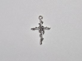 DIJE FUNDICION CRUZ c/ROSA